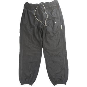 Nike Dri Fit Mens Black Track Pants XL Standard Issue Athletic Joggers
